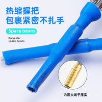 100pcs High Concentricity Cylindrical Silicone Fishing Space Beans
