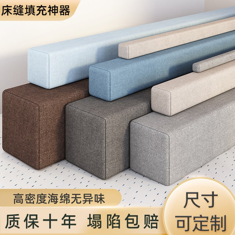 Bed Gap Filler Cushion for Child Safety and Seamless Mattress Connection