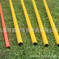 Soccer Training Agility Poles with Water-Fillable Base for Basketball Football Obstacle Course