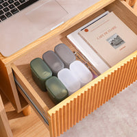 Portable Data Cable Storage Box with Lid for Earphones and Chargers