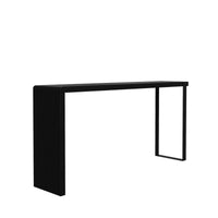 Solid Wood Bar Table and Chair Set, Minimalist Home Office Dining Table, Small Apartment Living Room Wall-Mounted High Table