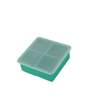 Silicone Ice Cube Tray, Easy-Release Large Square Ice Mold for Drinks and Whiskey