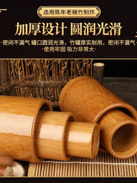 Carbonized Bamboo Cupping Therapy Set for Body Massage and Suction