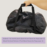 Pizza Oven Cover for 12 and 16 Inch Ovens, Waterproof Dustproof UV Protection