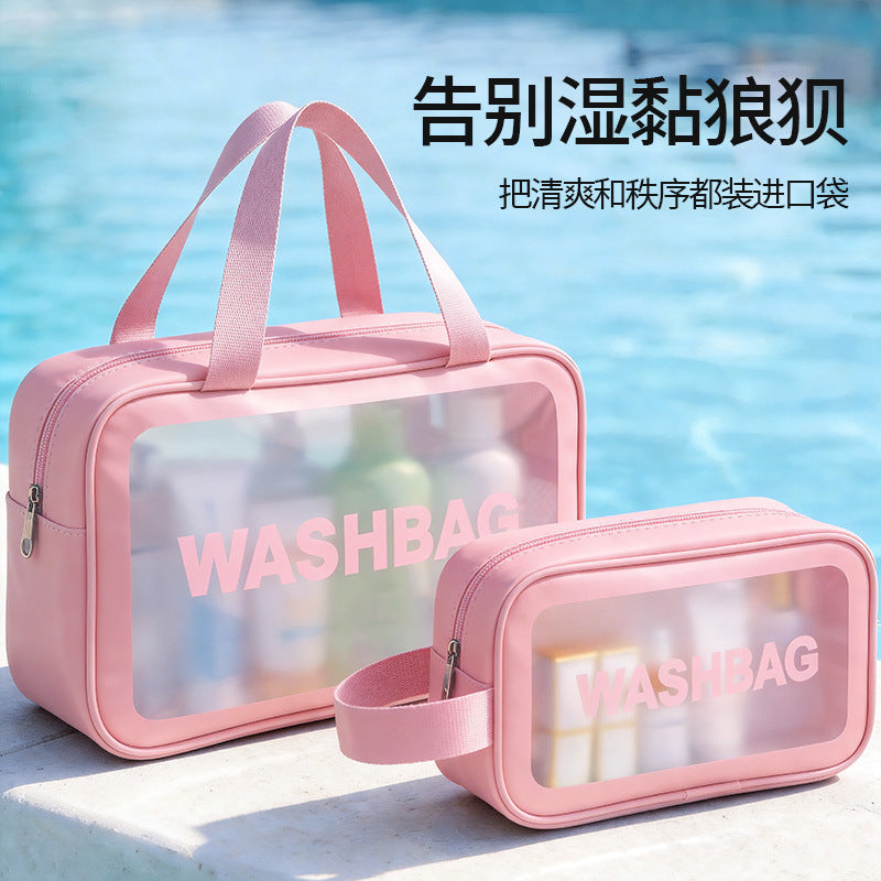 Portable Waterproof Travel Toiletry Bag with Dry/Wet Separation for Men and Women