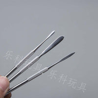 3-Piece Stainless Steel Clay Sculpting Tool Set for Polymer Clay and Modeling