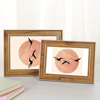 Vintage Photo Frame for Tabletop or Wall Mounting, 6-10 inch and A4, for Photos and Certificates