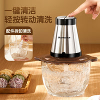 Electric Mini Food Chopper and Meat Grinder for Home Use