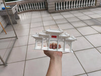 Daming Lake Archway Miniature Model 3D Printed Desktop Ornament for Diorama Scenery