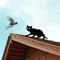 Halloween Black Cat Yard Lawn Decor Animal Silhouette Stakes Outdoor Garden Decoration