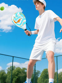 Padel Tennis Racket Set for Outdoor Training and Family Games