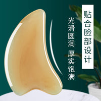 Resin Gua Sha Board and Tendon Picking Stick for Facial and Body Massage, Lifting, and Acupressure