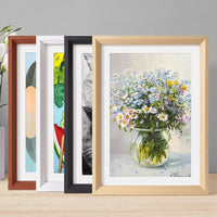 Wooden Picture Frame Wall Hanging for A3 A4 Art, Sketch, Oil Painting, Puzzle Display