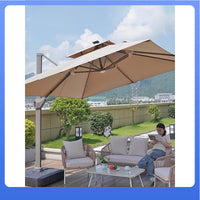 DX7L Outdoor Patio Umbrella for Garden, Balcony, and Villa
