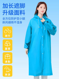 Disposable Rain Poncho with Shoe Covers for Adults & Kids, Thickened Portable Full Body Raincoat for Outdoor Travel & Hiking