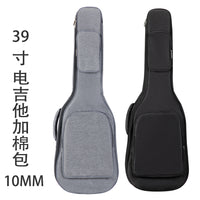 39-inch Electric Guitar Gig Bag, Padded Waterproof Backpack Case