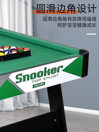 Kids' Large Mini Indoor Billiards Pool Table Set for Home, Desktop Parent-Child Toy for Boys and Adults 6-10 Years Old