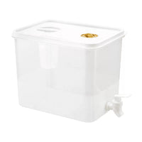 Cold Water Pitcher with Faucet for Home Refrigerator, Large Capacity Juice Fruit Tea Beverage Dispenser, Food Grade