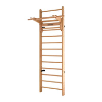 Wooden Wall Bars for Home Gym, Multifunctional Pull-Up and Rehabilitation Training Equipment