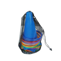Outdoor Ring Toss Game Set with Cones and Beanbags for Kids