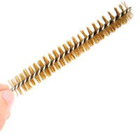 304 Stainless Steel & Copper Wire Tube Cleaning Brush Set for Rust Removal, Polishing, and Deburring