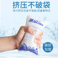 Self-Absorbing Reusable Ice Pack for Shipping and Food Preservation, No Water Injection Required