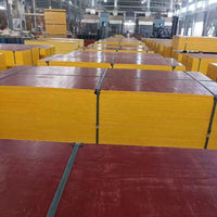 Guangxi Red Formwork Plywood for Construction Engineering Multi-layer Woodworking Film-faced Board Site Support Wood Panel