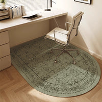 French Style Diatomaceous Earth Office Chair Mat for Study Room Bedroom, Non-Slip & Dirt-Resistant
