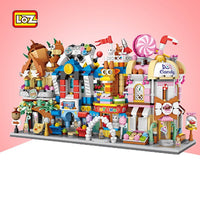 LOZ Mini Building Blocks Japanese Commercial Street Series for Adults and Girls