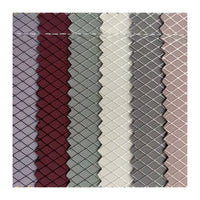 Waterproof Oxford Fabric with Twill Diamond Pattern and PU Coating for Bags