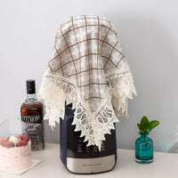 Embroidered Lace Dust Cover for Blenders, Juicers, and Small Appliances