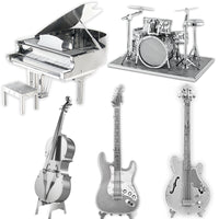 3D Metal Puzzle DIY Musical Instrument Model Kit for Adults