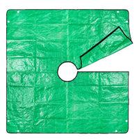 Large Garden Leaf Collection Tarp for Yard Waste and Pruning