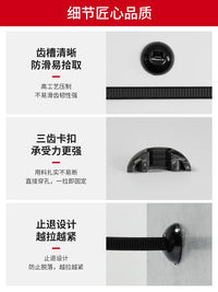 Automotive Fastener Clips and Cable Ties for Engine Underbody, Mudguards, and Interior Panels