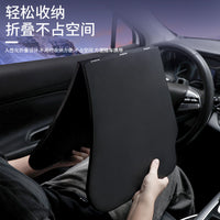Car Steering Wheel Desk Tray - Foldable, Portable, Multi-functional for Eating, Laptop, Office Work