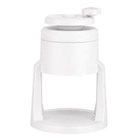 Portable Manual Ice Shaver Machine for Home Use, Hand-Cranked Ice Crusher for Shaved Ice and Slushies, No Electricity Needed