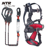 Naitel Five-Point Insulated Safety Harness for High-Altitude Work and Climbing