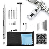 127-Piece Watch Repair Tool Kit for Band Replacement and Adjustment