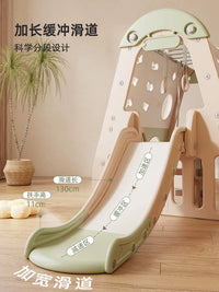 Kids Indoor/Outdoor Climbing Frame with Slide and Swing Set