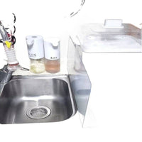 PVC Sink Splash Guard for Kitchen Countertops