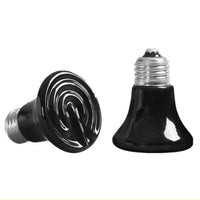 100W Ceramic Heat Emitter, Reptile Heat Lamp for Terrariums, No Light Emitting, Pet Brooder Coop Heater