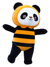 Inflatable Plush Cartoon Mascot Costume for Adults - Panda, Bee Bear, Bee Dog