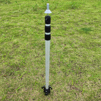 Adjustable Telescopic Pole for Sunshade Net Support, Ground Insert Type