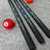 Carbon Fiber Billiard Cue Stick with 10mm/10.5mm Tip for Pool and Chinese Eight Ball