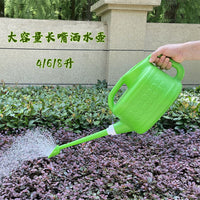 Thickened Plastic Long Spout Watering Can for Home Garden Plants