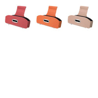 Car Seat Back Organizer with Tissue Box and Cup Holder, Multi-functional Storage Bag for Rear Seat