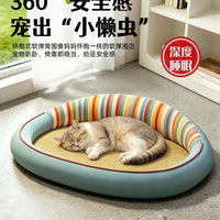 Pet Cooling Mat for Cats and Dogs, Summer Ice Pad, Washable Pet Bed