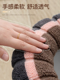 Plush Knitted Toilet Seat Cover Cushion, Thickened Warm Universal for All Seasons
