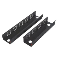 Under-Desk Cable Management Tray for Office Desks, U-Shaped Wire Organizer for Computer Tables