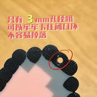 Perler Bead Keychain Hole Punch Tool for DIY Crafting